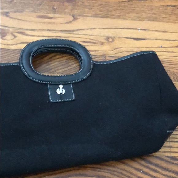 Black Canvas Maxx NY Tote - Picture 5 of 5